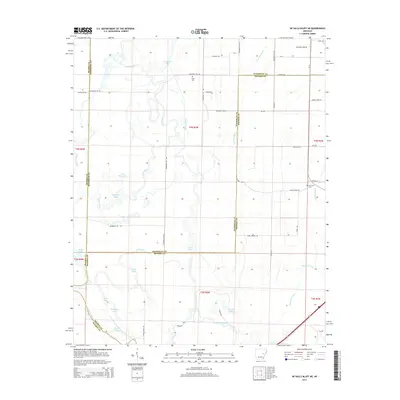 2014 Map of De Valls Bluff NE, 2014 Print