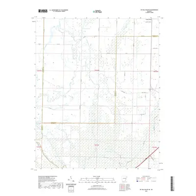 2020 Map of De Valls Bluff NE, 2020 Print