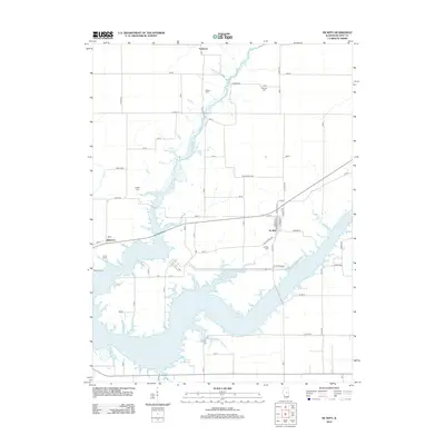 2012 Map of De Witt, 2012 Print