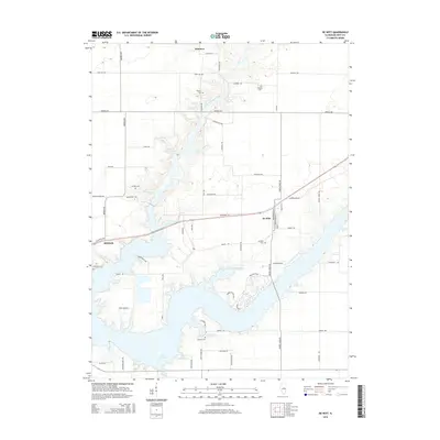 2015 Map of De Witt, 2015 Print
