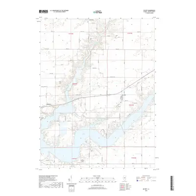 2018 Map of De Witt, 2018 Print