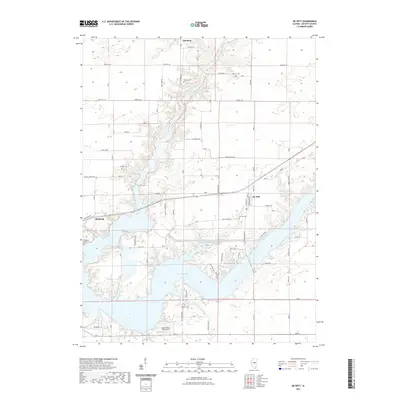 2021 Map of De Witt, 2021 Print