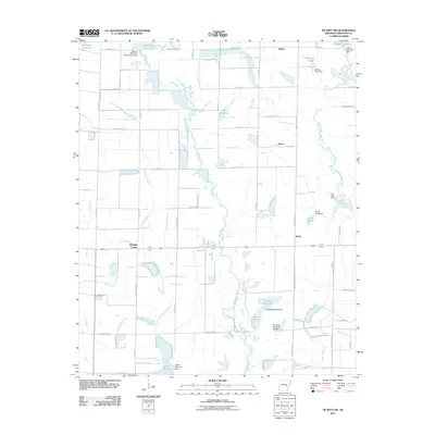 2011 Map of De Witt SW, 2011 Print