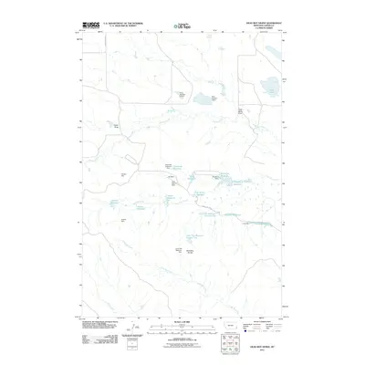 2011 Map of Dead Boy Divide, 2011 Print