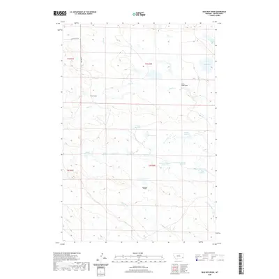 2020 Map of Dead Boy Divide, 2020 Print