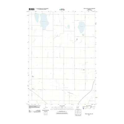 2010 Map of Dead Coon Lake, 2010 Print