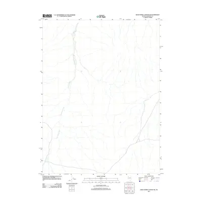 2011 Map of Dead Horse Canyon NE, 2011 Print