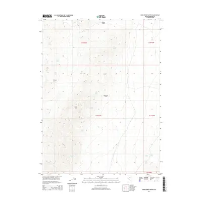 2015 Map of Dead Horse Canyon, 2015 Print