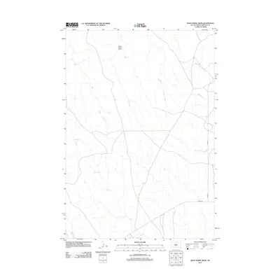 2012 Map of Dead Horse Draw, 2012 Print