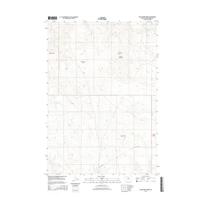 2015 Map of Dead Horse Draw, 2015 Print