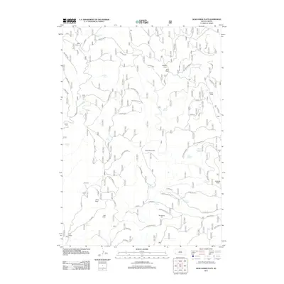 2012 Map of Dead Horse Flats, 2012 Print