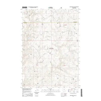 2015 Map of Dead Horse Flats, 2015 Print