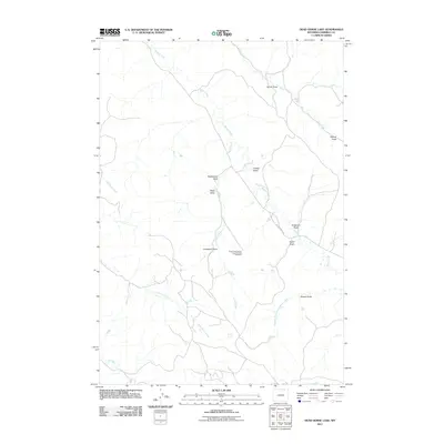 2011 Map of Dead Horse Lake, 2011 Print