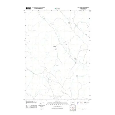 2012 Map of Dead Horse Lake, 2012 Print