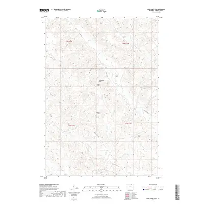 2018 Map of Dead Horse Lake, 2018 Print