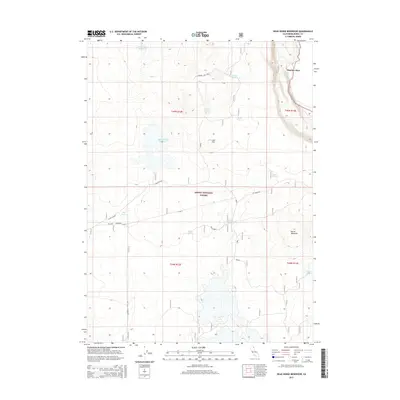 2015 Map of Dead Horse Reservoir, 2015 Print