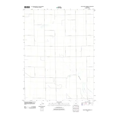 2010 Map of Dead Horse Springs, 2010 Print