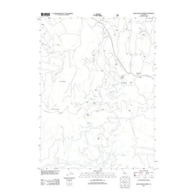 2012 Map of Dead Horse Summit, 2012 Print