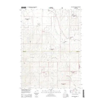 2015 Map of Dead Horse Summit, 2015 Print