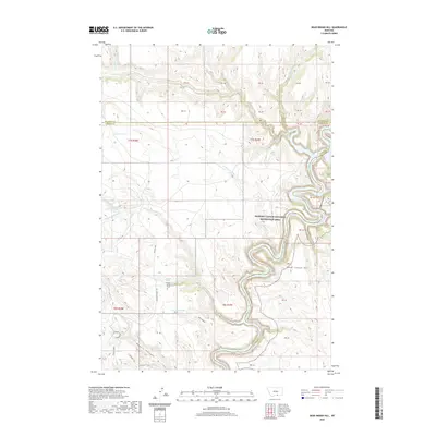 2020 Map of Dead Indian Hill, 2020 Print