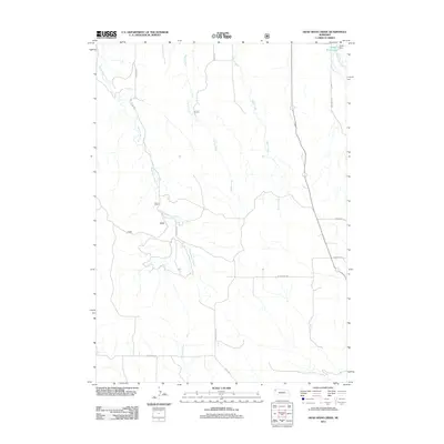 2011 Map of Dead Mans Creek, 2011 Print