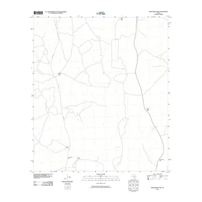 2010 Map of Dead Mans Pass, 2010 Print