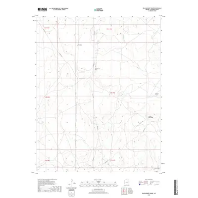2018 Map of Dead Monkey Ridge, 2018 Print
