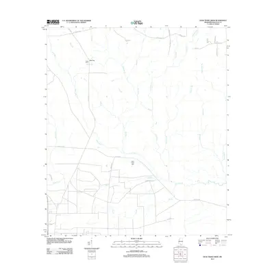 2012 Map of Dead Tiger Creek, 2012 Print