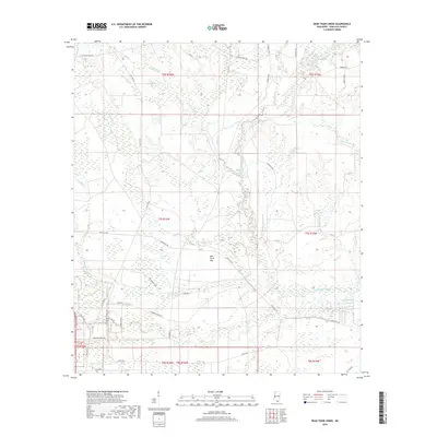 2018 Map of Dead Tiger Creek, 2018 Print