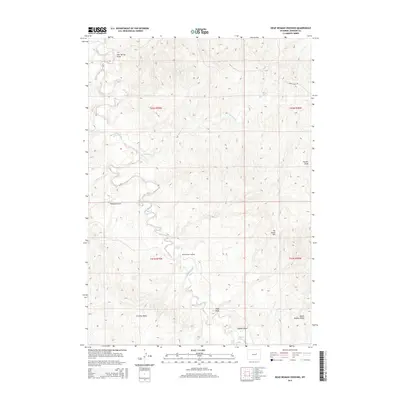 2015 Map of Dead Woman Crossing, 2015 Print