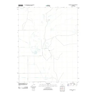 2010 Map of Deadman Camp, 2010 Print