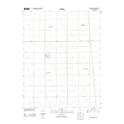 2013 Map of Deadman Camp SW, 2013 Print
