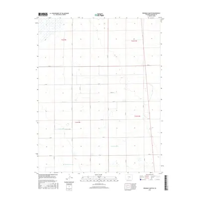 2016 Map of Deadman Camp SW, 2016 Print