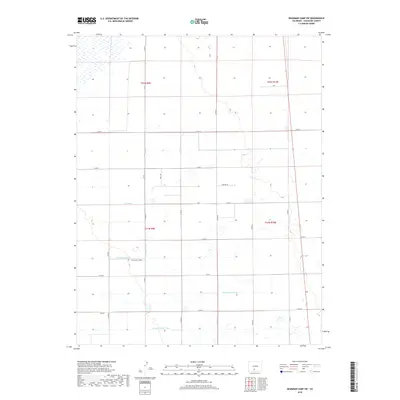 2019 Map of Deadman Camp SW, 2019 Print
