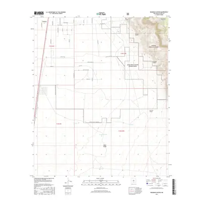 2017 Map of Deadman Canyon, 2017 Print