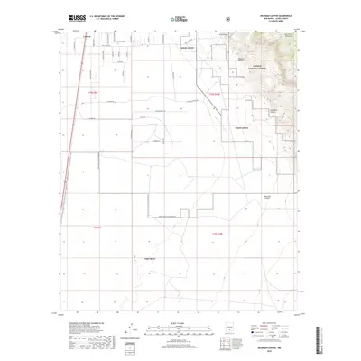 2020 Map of Deadman Canyon, 2020 Print