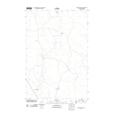 2011 Map of Deadman Creek, 2011 Print