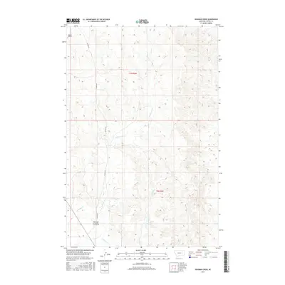 2017 Map of Deadman Creek, 2017 Print