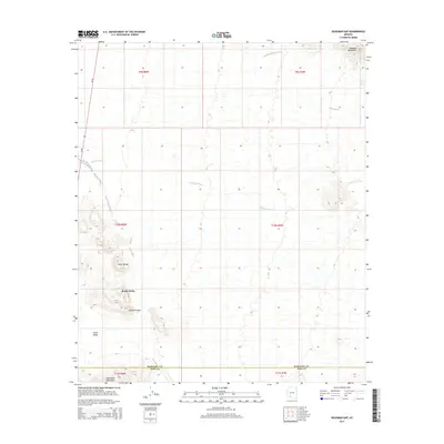 2014 Map of Deadman Gap, 2014 Print