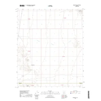 2018 Map of Deadman Gap, 2018 Print