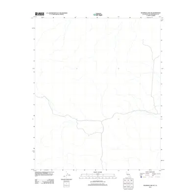 2012 Map of Deadman Lake NE, 2012 Print