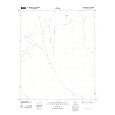 2012 Map of Deadman Lake NW, 2012 Print