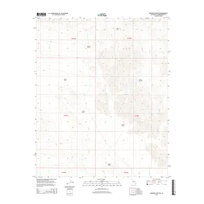 2015 Map of Deadman Lake NW, 2015 Print