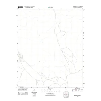 2012 Map of Deadman Lake SE, 2012 Print