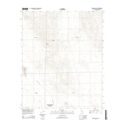 2015 Map of Deadman Lake SE, 2015 Print