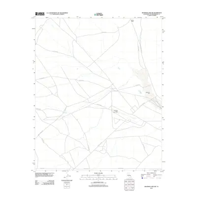 2012 Map of Deadman Lake SW, 2012 Print