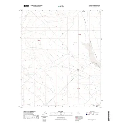 2018 Map of Deadman Lake SW, 2018 Print