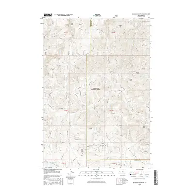 2015 Map of Deadman Mountain, 2015 Print
