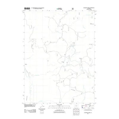 2011 Map of Deadman Park, 2011 Print