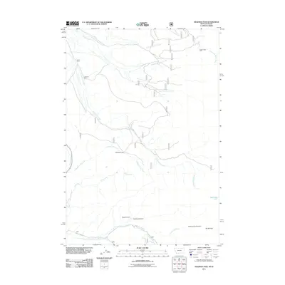 2011 Map of Deadman Pass, 2011 Print